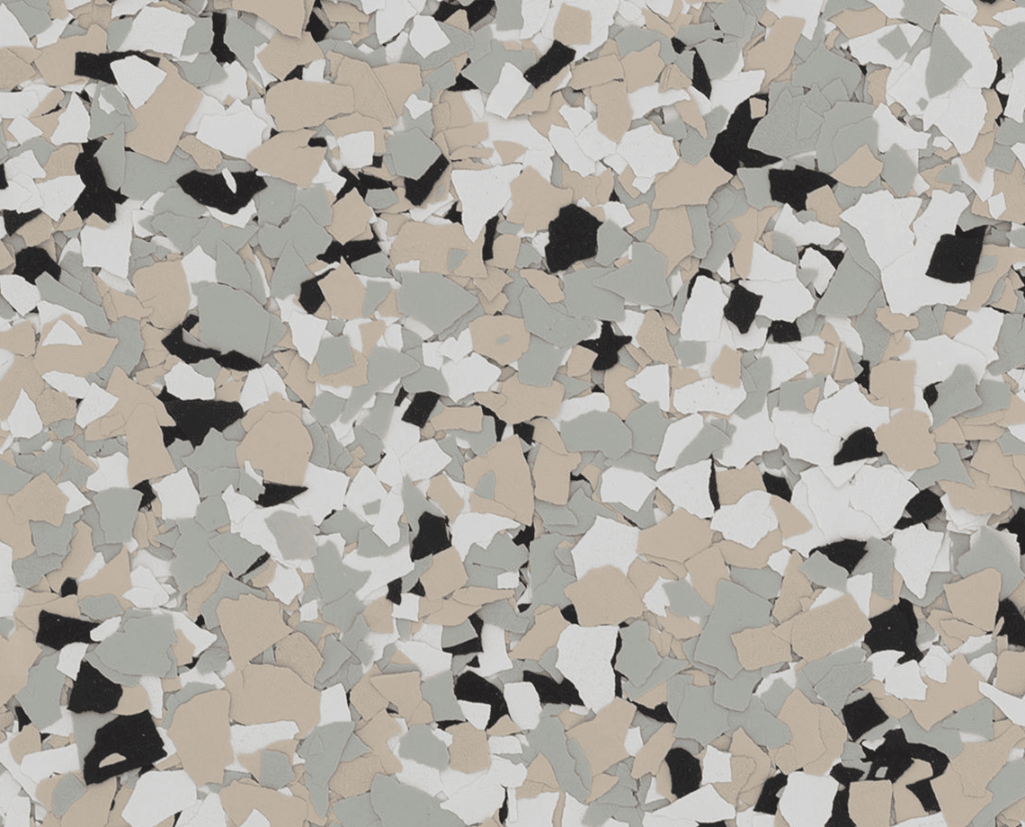 Cabin Fever epoxy flake color