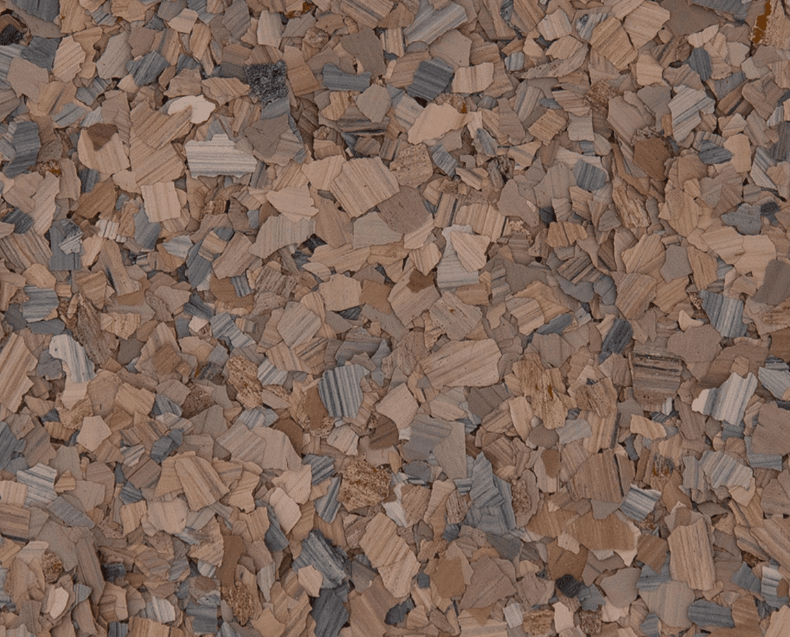 Obsidian epoxy flake color